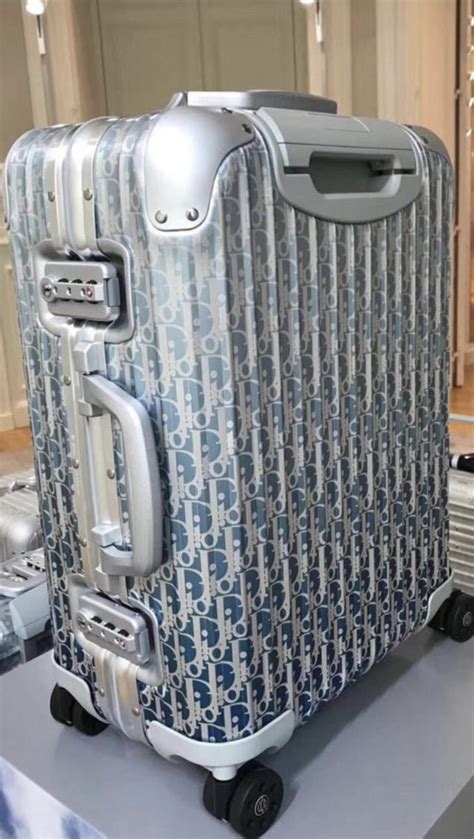 dior travel luggage|dior x rimowa luggage price.